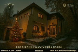 Poveste de Crăciun în atmosfera anilor ’30: farmecul serilor de sărbătoare la fosta Casă Tătărăscu, astăzi Eko Group Vila